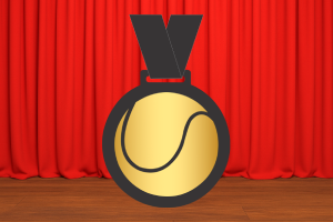 Medalha de Beach Tennis 1809